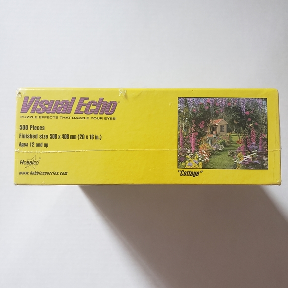 Visual Echo 3D Effect 2006 Cottage 500pc Puzzle - Picture 3 of 7